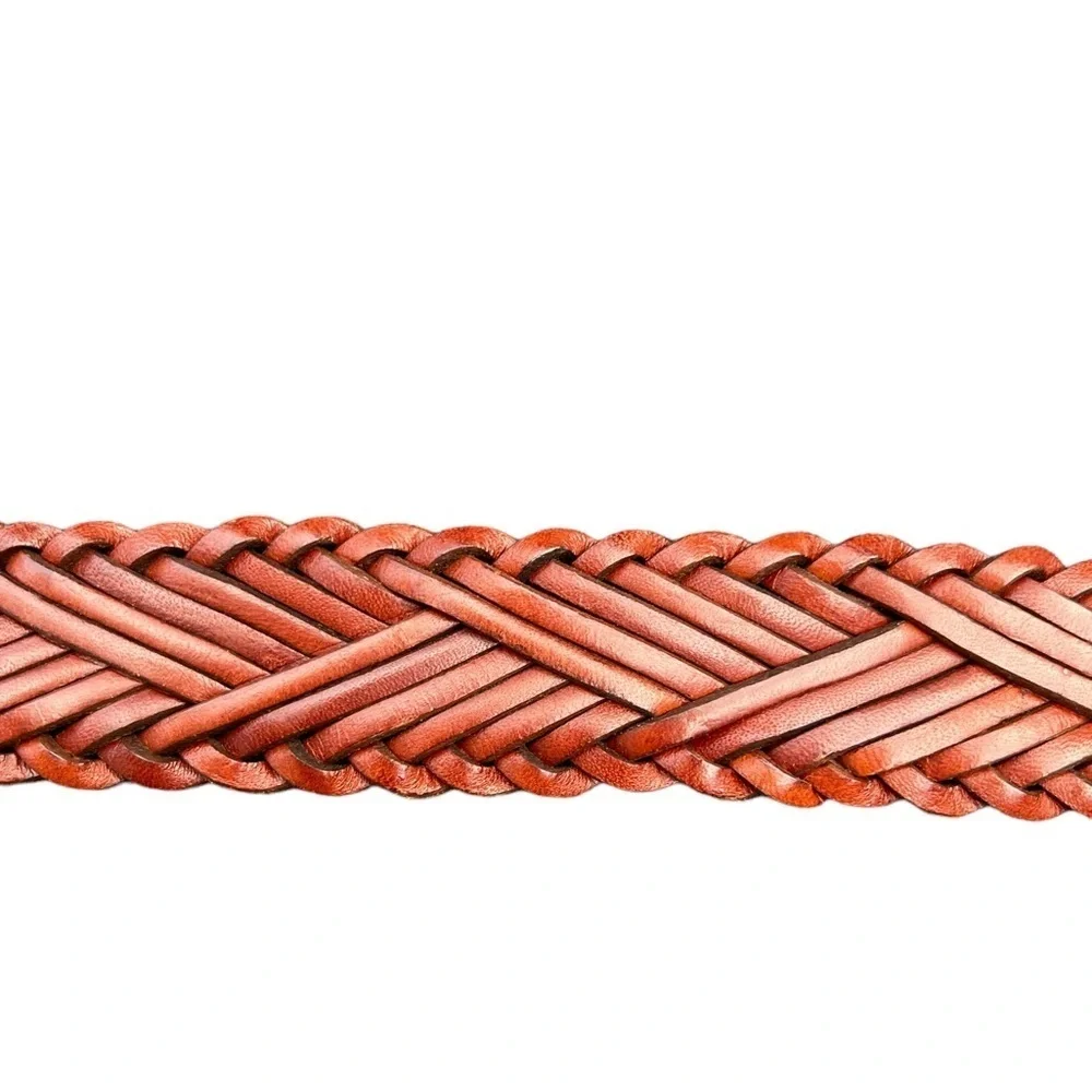 Dockers brown braided